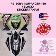 Coverset RS150R V1  Supra GTR-150 (2)   Bodyset (Sticker Tanam)