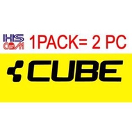 CUBE BICYCLE  BASIKAL STIKER STIKER-CUT/POTONG 1PACK=2PCS