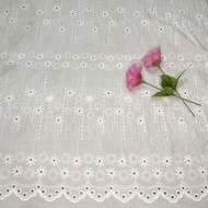 KATUN / Embroidered Cotton Fabric Premium/ Cotton Fabric Premium Embroidered Cotton Fabric