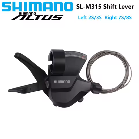 SHIMANO ALTUS M315 Shift Lever SL-M315 Left 2S/3S right 7S/8S Finger Dial RAPIDFIRE PLUS For Mountai