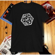 D&D D20 Tshirt | Dungeons And Dragons 20 Sided Dice T-Shirt