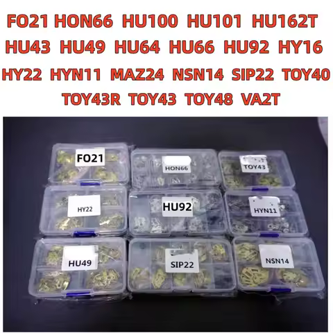 wafer Car Lock Repair Accessories Lock Reed Lock Plate FO21 HON66 HU100 HU101 HU162T HU43 HU49 HU64 