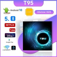 T95 Bluetooth TV 4K HD supports massive movie channels Free Live Channel