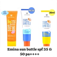 EMINA SUN BUTTLE SUNSCREEN SERIES SPF 35 & 50 PA++++ - 100% ORIGINAL EMINA SUNSCREEN