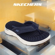 Skechers Women GOwalk Flex Impress Walking Sandals - 141445-NVY Memory Foam Kasut Slipar Slipper, Ca