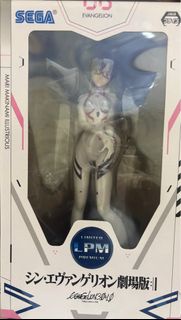 SEGA EVA 新世纪福音战士 真希波 驾驶服 蓝条纹