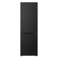 LG 344L Bottom Freezer Refrigerator with Smart Inverter Compressor (Matte Black / Prime Silver)(GB-B
