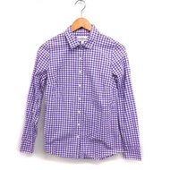 J.CREW CREW Shirt cotton Long sleeves purple Direct from Japan Secondhand