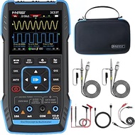 FNIRSI 2C53T Upgraded Handheld Oscilloscope, 50MHz Bandwidth, 3IN1 Digital Oscilloscope Multimeter D