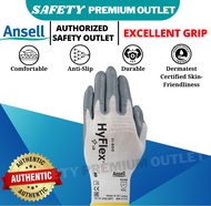[ORIGINAL]Ansell HyFlex 11-800 Nitrile Coated Protective Glove(Multi-Purpose Use) Ansell Glove Safet
