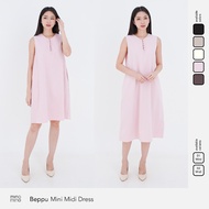 MINAMINO - Beppu Mini Midi Dress - Casual Sleeveless Women's Dress
