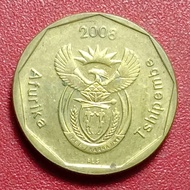 Koin Afrika Selatan 50 Cents (Venda Legend - Afurika Tshipembe) 2008