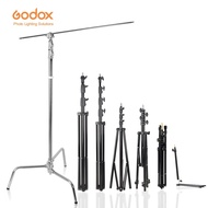 Godox 210F/300F 2m Professional Photography Light Stands For Flash Strobe Continuous Light