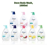 Dove Body Wash, 1L