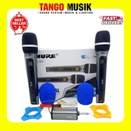 MIC WIRELESS UNIVERSAL SLX-2H ORIGINAL / MIC WIRELESS 2 HANDLE / MIC WIRELESS KARAOKE 2 ORANG / MIC 