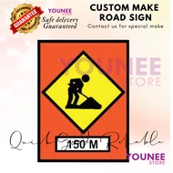 Jkr road signboard, papan tanda pembaikian jalan raya