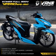 (COD) Sticker Decal Full Body Motor Honda Vario 125 150 2017 2018 2019 2020 2021 2022 Stiker Skotle
