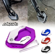 for YAMAHA Xmax v1 v2 v3 2017-2025 CNC Side Stand Enlarger Kickstand Accessories