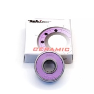 Takino 608-2RV-N4 Bicycle Ceramic Ball Drum Bearing 8 * 22 * 7mm Silent Ceramic Peilin