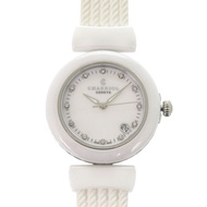 Charriol AE33CW.174.003 白色不鏽鋼橡膠錶帶石英機芯手錶，1337 [二手]