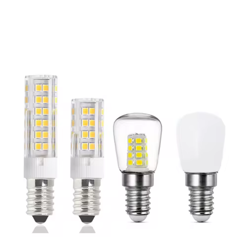 No Flicker E14 2835SMD LED Lamps 85-265V 3W 5W 6W 9W 12W Corn Light Bulb Droplight Chandelier E17 E1