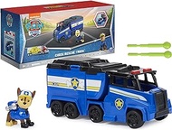 PAW Patrol, Big Truck Pup’s Chase Transforming Toy Trucks with Collectible Action Figure, Kids Toys for Ages 3 and up