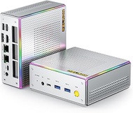 PELADN Mini PC, Ryzen 9 7940HS (8C/16T, Up to 5.1GHz) Radeon 780M 16GB DDR5 5600Mhz RAM, 1TB SSD, 4K