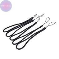 Alittlesetrtop 5x Black Nylon Wrist Strap Lanyard for Camera Cell Phone iPod USB mp3 mp4 SG