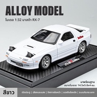 โมเดลรถยนต์ส่วนเล็กอะลูมิเนียมอัลลอยด์ Mitsubishi Evo JDM Wing God Car Model Display Toy Car for Chi