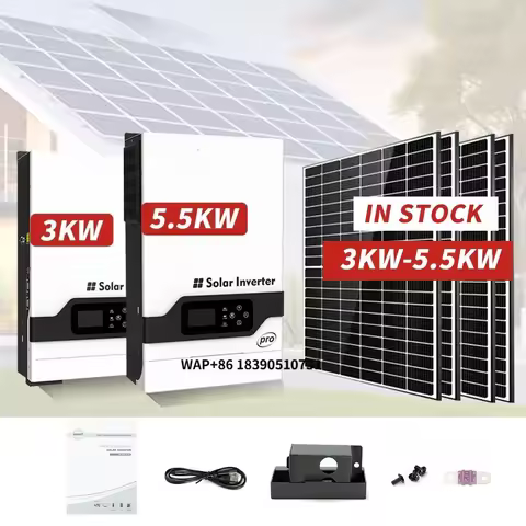 MUST Eu Warehouse Stock PV1800 PRO China Inverter Home Solar System 3KW 3.2KW 5kw 5.2KW off Grid Sol