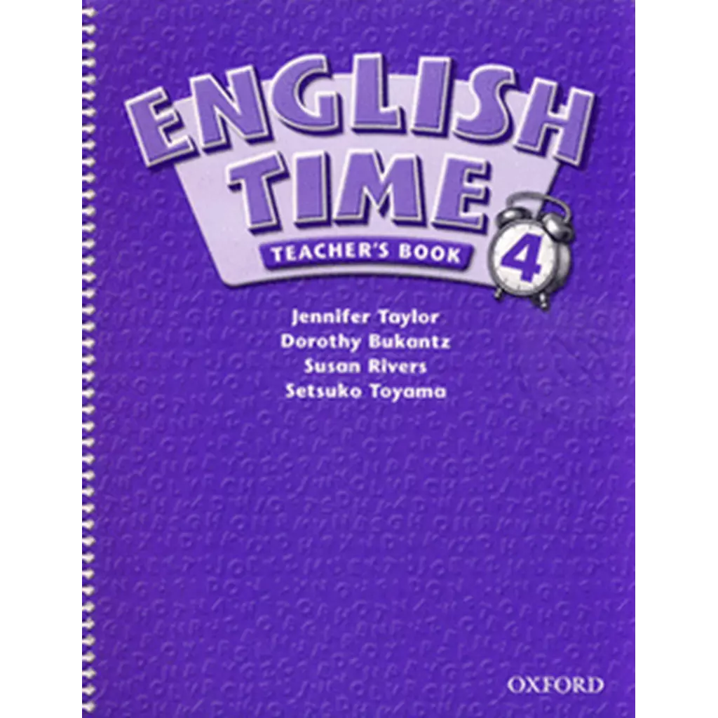 English Time 4 : Teacher's Book (P)