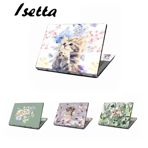 Cat Desgin Laptop skins Laptop sticker cover hp Notebook Cover Art Decal 15.6 17.4 inch laptop