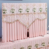 W-6&amp; TV Dust Cover50Inch55Inch65LCD TV Cover Cover Cloth Always-on Lace Cover Towel2023 DOIE