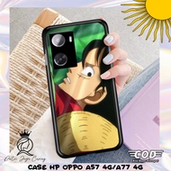 Case hp OPPO A57 2022 A77S Casing LUFFY02 Hardcase Softcase Aesthetic Premium Cool Accessories Silic