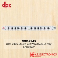 DBX 234S/234XS Stereo 2/3 Way, Mono 4-Way Crossover