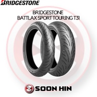 [ READY STOCK ] BRIDGESTONE T31 120/70 ZR 17, 160/60 ZR 17, 180/55 ZR 17, 190/55 ZR17 (2020-2022)