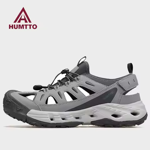 HUMTTO hiking shoes upstream shoes Women Outdoor Sandals Men Spring Breathable causal shoes Fishing 