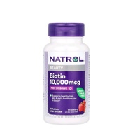 Natrol biotin 100% original . made in USA / hair / beauty / skin / nail / 10000mcg / hair growth
