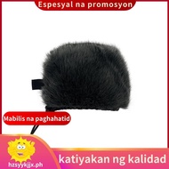 Windscreen Cap Furry Artificial for Zoom H5studio Outdoor Windshield Mic Recording Studio Accessory.