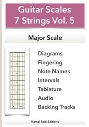 Guitar Scales 7 Strings Vol. 5 Kamel Sadi