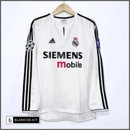 Jersey Real Madrid Home 2003 UCL Longsleeve