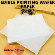 Edible Printing Wafer Paper 0.65mm/0.22mm 1 sheet( kertas wafer )