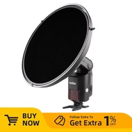 Godox AD-S3 Beauty Dish Reflector with Honeycomb Cover for Godox Witstro AD200 Pocket Flash Godox AD
