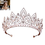 Sparkling Crystal Crown Women's Girls' Birthday Party Headband Bridal Wedding-Tiara Photoshoot Prop