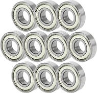 A ABSOPRO 6203ZZ Deep Groove Ball Bearing P6 17 x 40 x 12 mm Lubricated Bearings Double Metal Seal B