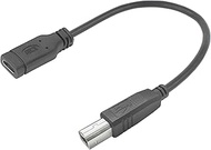 ACT USB-C to USB-B Adapter Cable, 0.2m, Printer Cable USB C 480Mbps for Printer, Scanner and KVM Swi