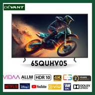 DEVANT 65QUHV05 65 inch Ultra HD (UHD) 4K Quantum Smart TV - Netflix, YouTube