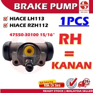 S2U Rear Wheel Brake Pump Toyota Hiace RZH112 LH113 Cylinder Hydraulic Brake Part 47550-30100 Pam Br