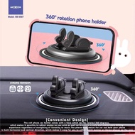 Moxom MX-VS87 Car Phone Holder Dashoboard Stand 360 Degree Rotation Gear Bottom Design Universal