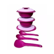 TUPPERWARE PETITE SWEET BERRIES 3 PCS *SET INI TIADA PINGGAN/TIADA KOTAK**